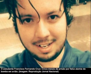 Estudante brasileiro preso nos EUA