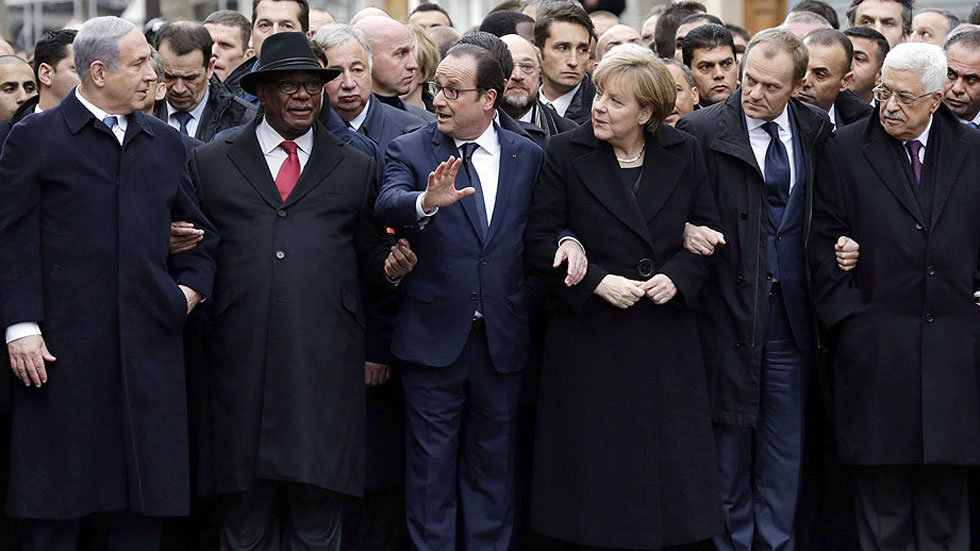 Hollande convoca a população para a marcha domingo