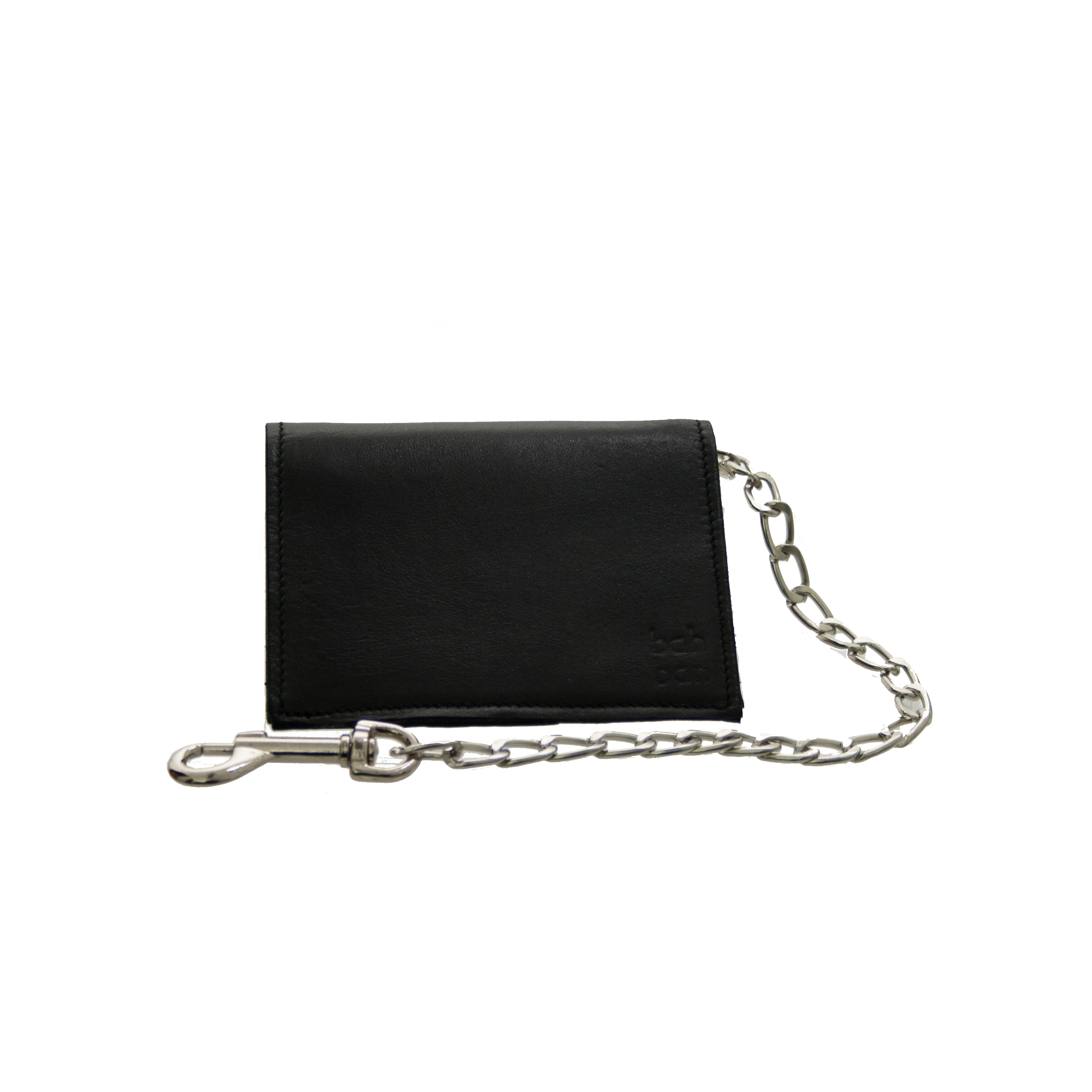 cartera negra cadena 30x30